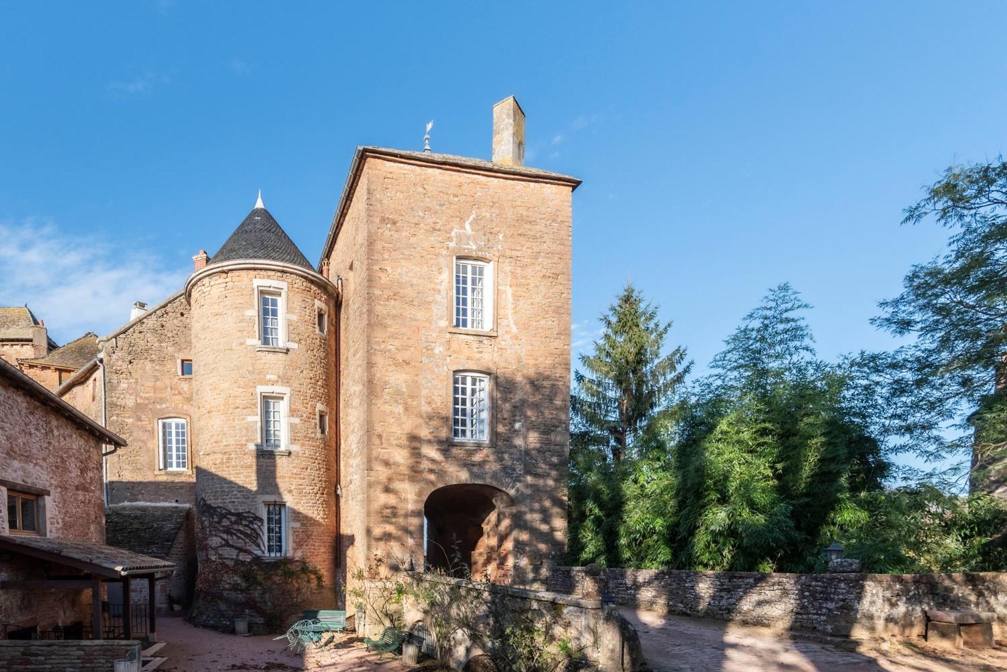 Chateau De Salornay Hurigny Extérieur photo